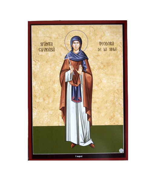 Icoana Sfanta Teodora de la Sihla