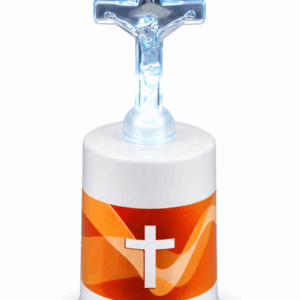 Candela LED cu cruce iluminata