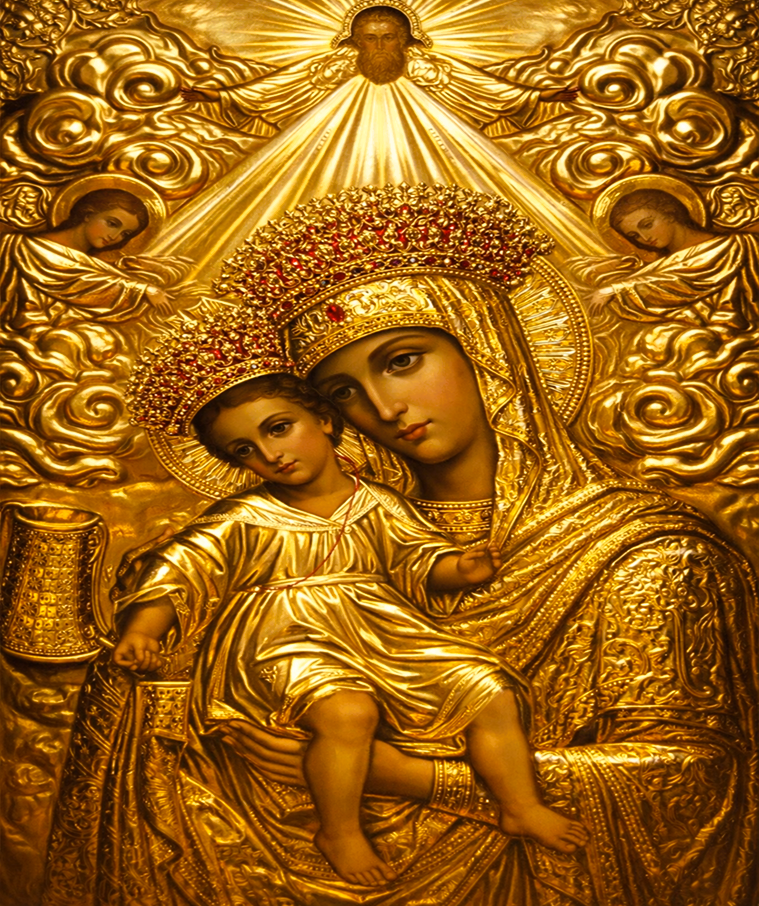 Icoana Maicii Domnului de la Manastirea Hadambu Icoana Maicii Domnului de la Manastirea Hadambu