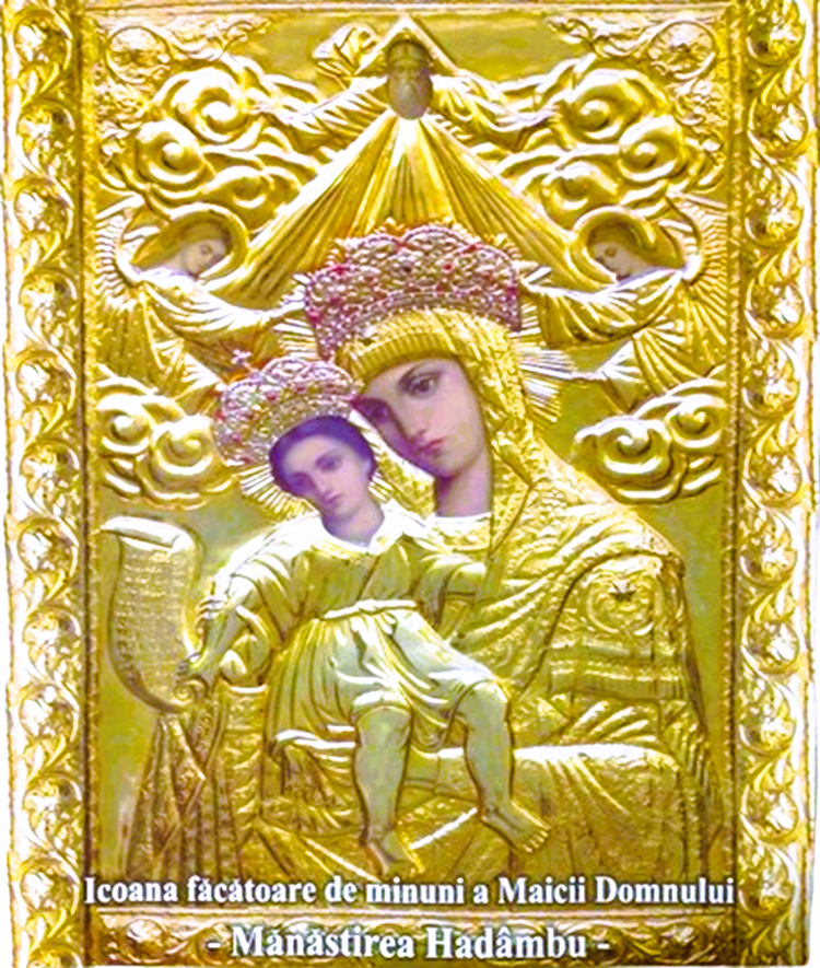 Icoana de la hadambu 20x24