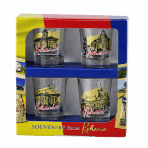 Set 4 pahare 35 ml Manastiri