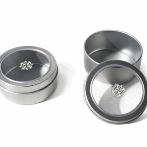 Cutiute Metalice cu Capac pentru Tamaie