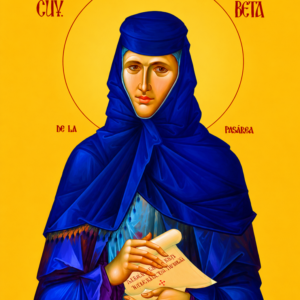 Icoana Sfintei Cuvioase Elisabeta de la Pasărea